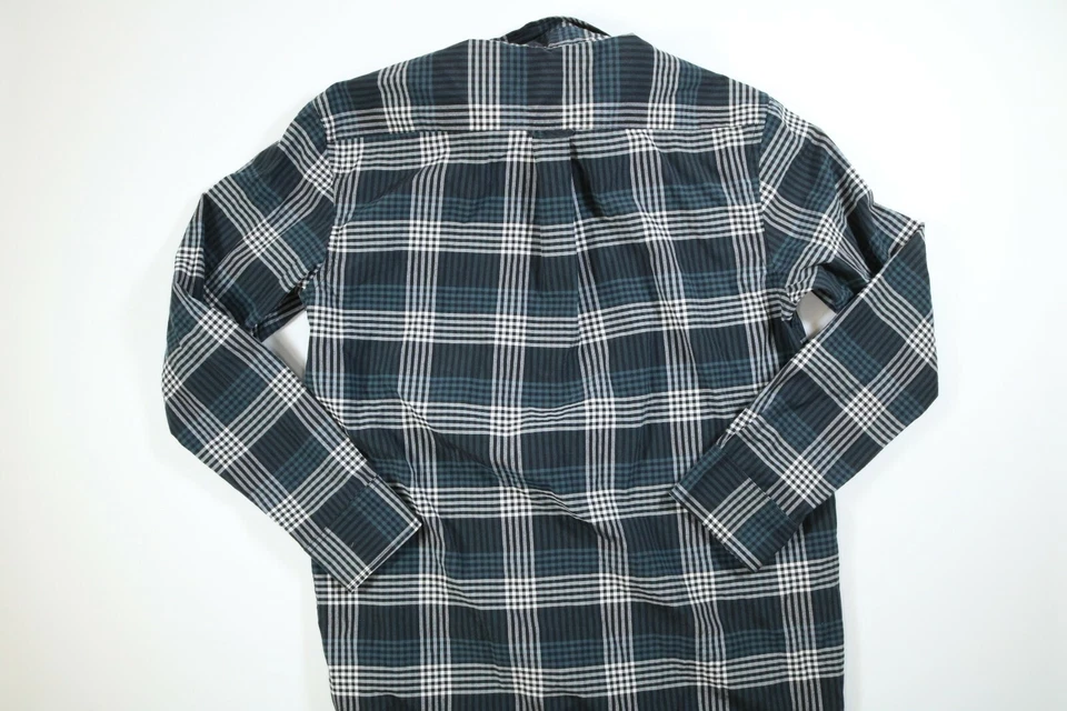 Mens Islander Gray Check Long Sleeve Button Up Shirt Large L EUC - Image 3 of 4