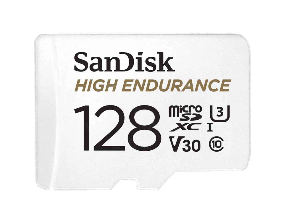 SanDisk 128GB High Endurance Monitoring MicroSd SDHC 100MB/s, with Adapter-UK - Image 4 of 4