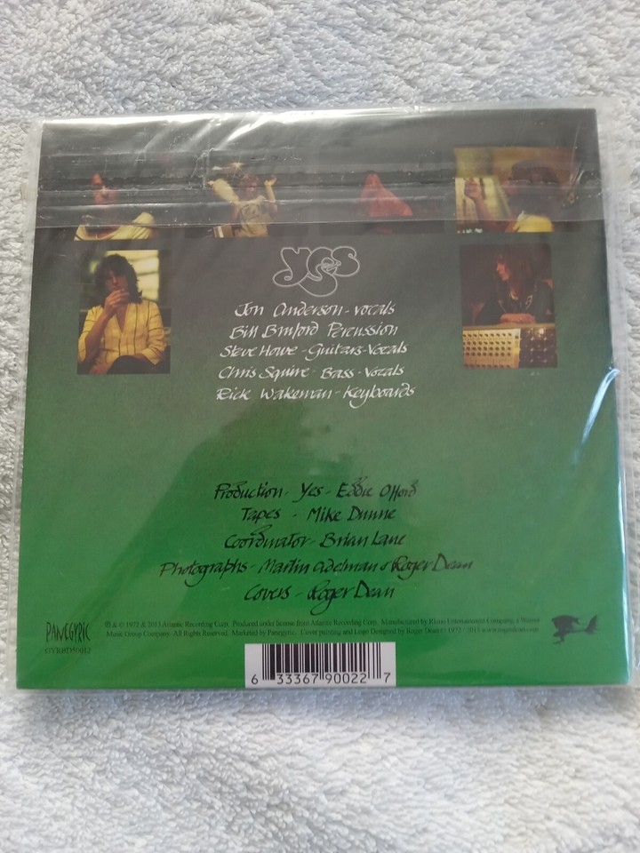 Yes Closer To The Edge CD/Blu Ray Audio Album eBay