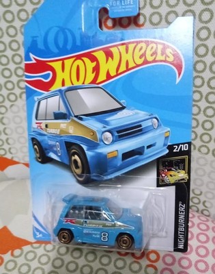 hot wheels 85 honda city turbo ii blue