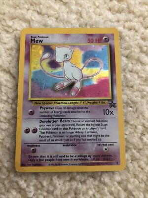 holographic mew pokemon card value Amazon.com: Mew - 011/025
