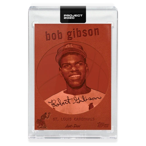 Topps PROJECT 2020 Card 163 - 1959 Bob Gibson by Don C