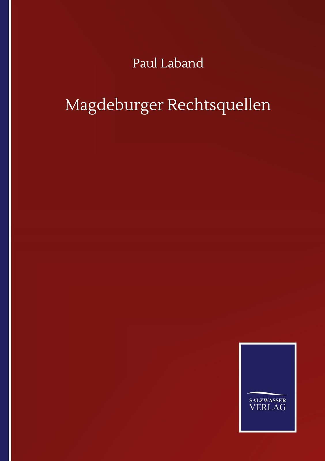 Thumbnail - Magdeburger Rechtsquellen | Buch | 9783752502145