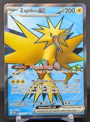 Zapdos ex 192/165 Scarlet & Violet 151