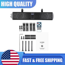 26'' RGB Lights UTV Sound Bar SxS Bluetooth Speaker System for Can Am X3 Polaris