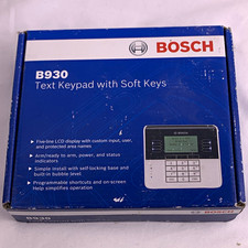 Bosch B930 LCD Text Keypad  w/ Soft Keys