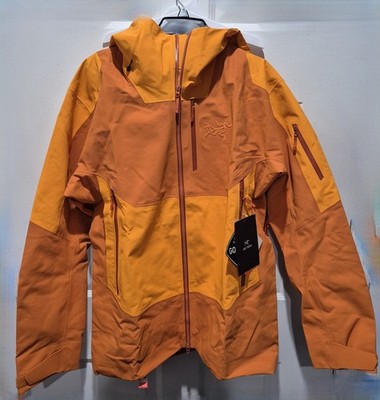 Mens Arc'teryx Sabre SV Jacket Arcteryx, Large, Blaze / Copper Sky