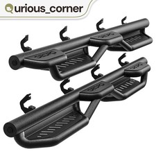 Running Boards For 2019-2026 Chevy Silverado Sierra 1500 Crew Cab Side Step Bars
