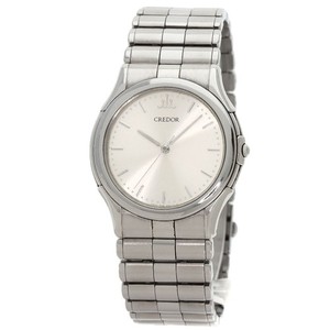 ❷美品 SEIKO CRENOR 18KT 8G81-6A20 メンズ　稼働品 Excellent condition Seiko Credor 8J81-6B00 K18 bezel men's watch