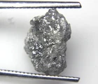 5.60 CTS RAW UNCUT NATURAL GRAY COLOR ROUGH DIAMOND PIECE 13.85x9.90x5.60 MM