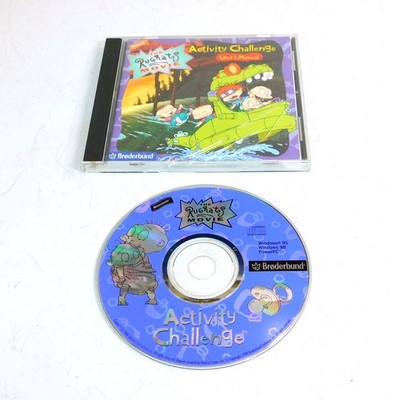 Nickelodeon The Rugrats Movie Activity Challenge PC CD ROM Tested Complete 1998