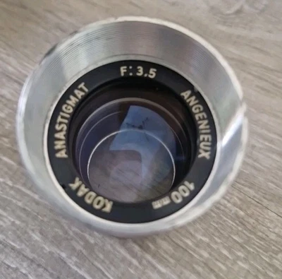 ANGENIEUX 100mm KODAK anastigmat F: 3,5 - Bild 1 von 4
