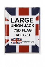 🇬🇧 Union Jack Flag 5x3FT British UK GB D-Day VE VJ Remembrance Day Bulk Buy