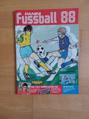    PANINI ALBUM FUSSBALL 88   TOP & KOMPLETT / COMPLETE - ALLE BILDER