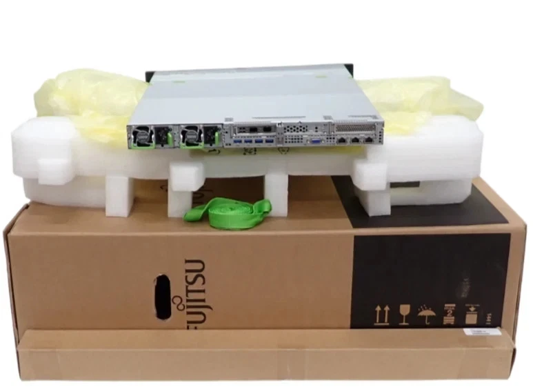 NEW Fujitsu Primergy RX1330 M6 6C E-2436 64GB Ram 4x 12TB HDD 4-Bay 1U Server - Image 2 of 4