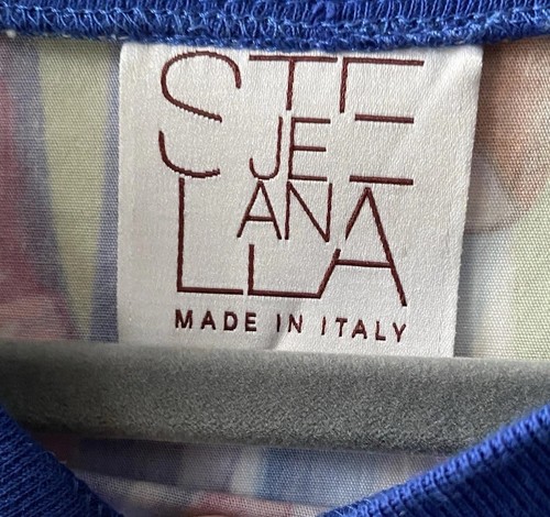 STELLA JEAN Matching Set Trousers And Top Vibrant Print Size 40 Italy 8/10 UK - Picture 6 of 24
