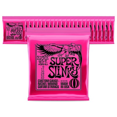 Ernie Ball 2223 Nickel Regular Slinky Electric Guitar Strings  24 Pack