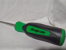 New Snap-on Tools Usa Shd8 Instinct Green Standard Flat Tip Screwdriver 38