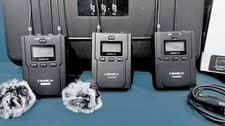Comica CVM-WM200TX UHF Wireless Dual Transmitter  Receive Microphone System Kit