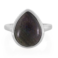 Cavill Opal Ring 3,97Ct Tropfen 925 Sterling Silber Damen Echtschmuck-