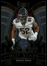 Khalil Mack 2020 Panini Select #HS7 Hot Stars Chicago Bears
