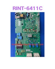 RINT-6411C Second hand power driver board test OK, fast shipping DHL/FedEx/UPS