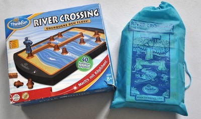 River crossing Flußüberquerung 2 Spiele von Thinkfun