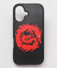 Smartphone Case iphone16 Japanese Oracle Dragon God Design