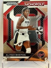 Aliyah Boston 2024 Panini Prizm Monopoly WNBA Prizm Skills #WNBA17 Fever