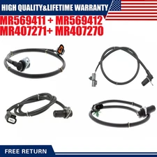 For Mitsubishi Montero 01-06 V6 3.5L 3.8L 4x ABS Wheel Speed Sensor Front & Rear