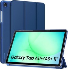 Slim Foldable Book-Style Case for Samsung Galaxy Tab A11 Plus 11 Inch, Navy