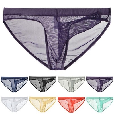 Herren Unterwäsche Netz Unterhose Atmungsaktiv Unterwäsche Elefantennase Design