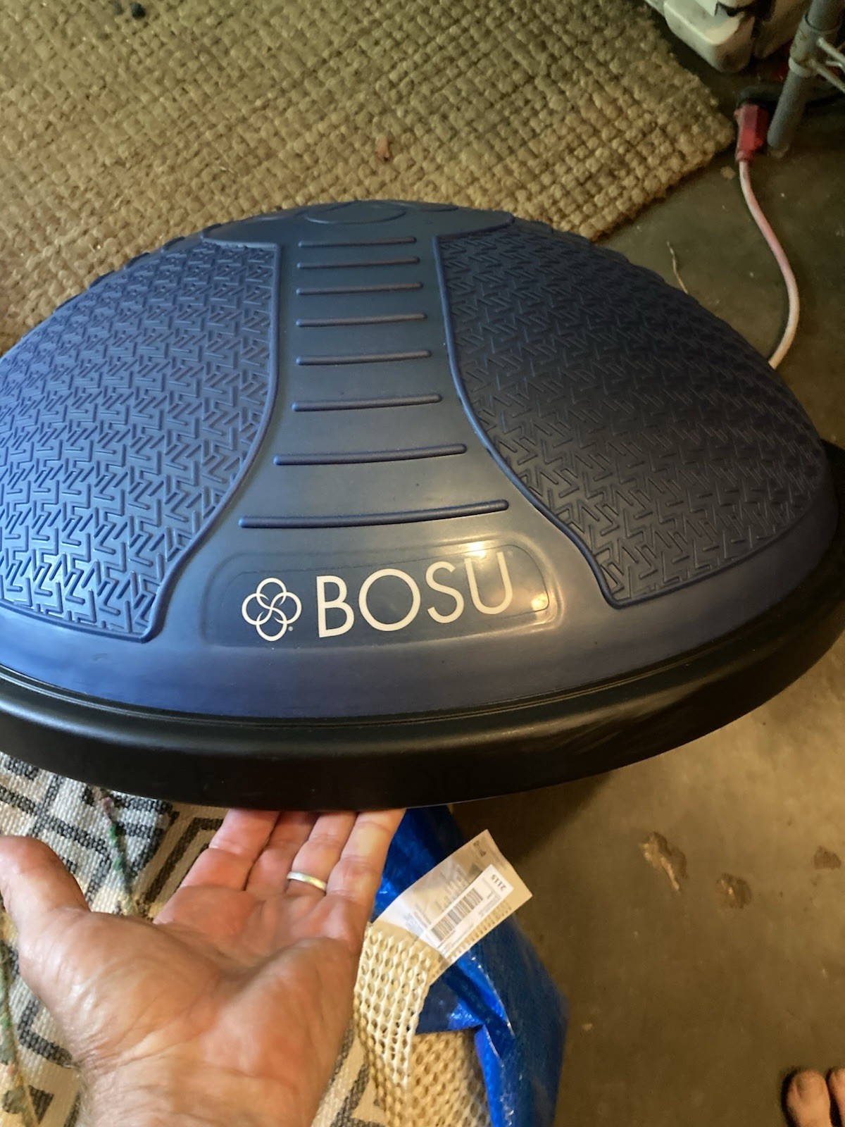 Bosu NexGen 300lb Capacity 26 Inch Dia Home Gym Balance Trainer,Black , Used