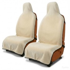 2PCS Universal Car Towel Seat Covers, Premium Waterproof Auto Front Seat Cove...