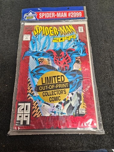 1992 MARVEL COMICS SPIDER-MAN 2099 #1 RARE HTF SEALED POLYBAG VINTAGE COLLECTOR