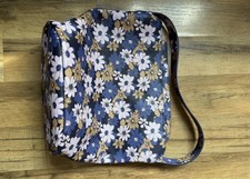 Vera Bradley Purse With 2 Matching Wallets Purple Flower Pattern