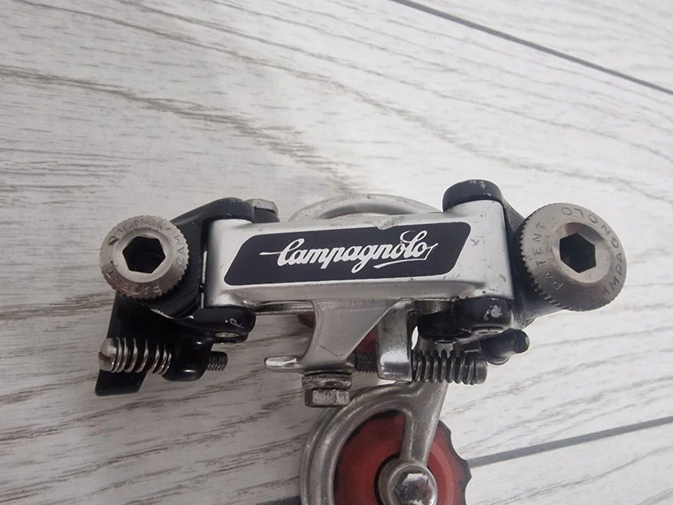 Vintage Campagnolo Super Record Bicycle Rear Derailleur 83 Road Racing Bike Part - Image 2 of 4
