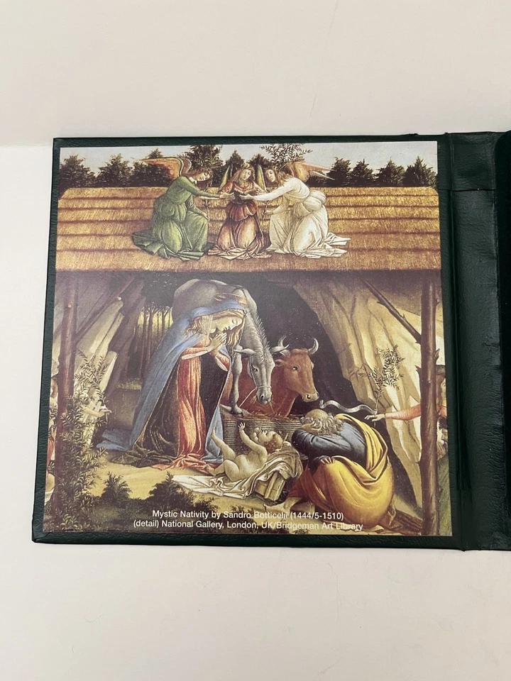 2000 Nativity Silver Proof Coin Box and COA NO COIN - Image 4 of 4