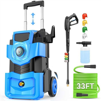 #ad Electric Pressure Washer 4.0 GPM 33FT 500ml Blue Heavy Duty 5000 $259.99