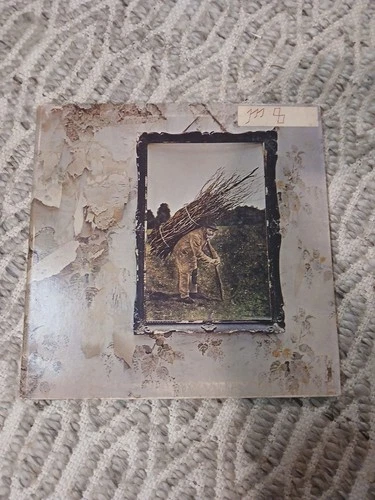 Led Zeppelin IV Vinyl LP SD7208 VG