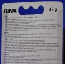 2 Unopened Fluval Disposable CO2 Single Cartridge .45g Size