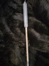 ANTIQUE BLOWN GLASS GERMAN HYDROMETER*description*