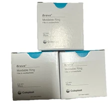 3 Box Coloplast 120427 Brava Protective Seals 4.2 mm (30 Pieces) New In Box 2028