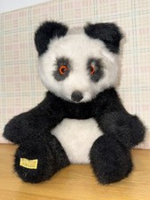 Vintage Merrythought Panda Bear Plush