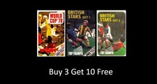 Dubreq Top Trumps - British Stars & World Cup 1978 - Various Cards