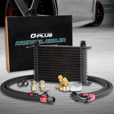 15 Row AN10 Thermostat Adapter Engine Trans Oil Cooler Filter Adapter Kit