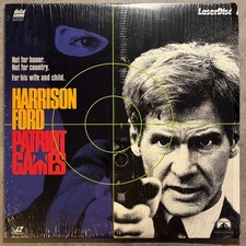 Patriot Games - LaserDisc Like New Harrison Ford