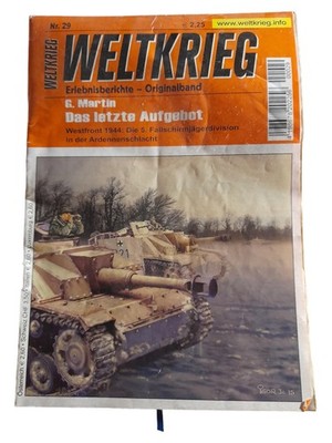 WELTKRIEG Nr. 29: Ardennenschlacht 1944 Westfront 5. Fallschirmjägerdivision