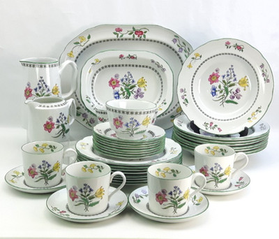 Spode Summer Palace Dinner & Tea Artikel - einzeln verkauft - S3588 Floral