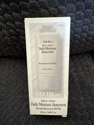 SU:M 37 Sum37 Micro-Active Daily Moisture Sunscreen (1.69fl oz) Korean Skincare